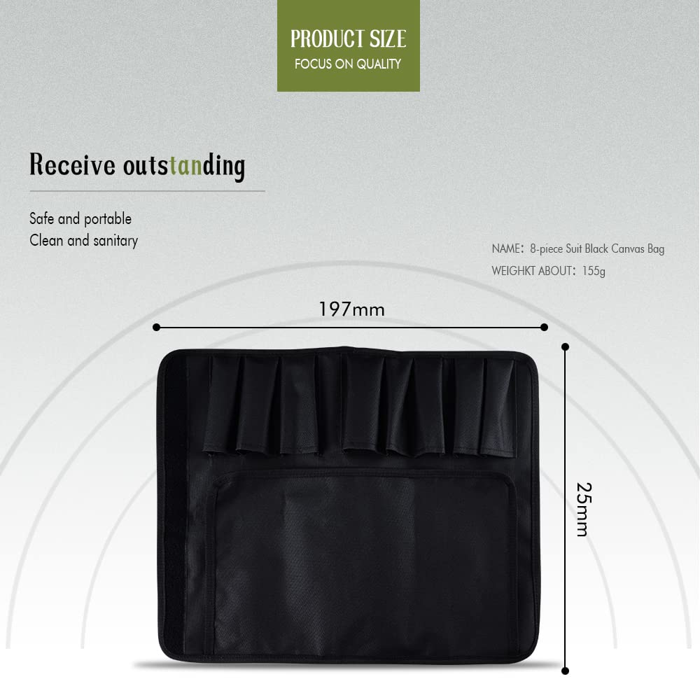 FULLHI included cut-resistant gloves and portable sharpener for safer maintenance