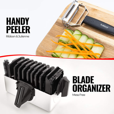 fullstar cleaning tool removing debris from blades for easy maintenance