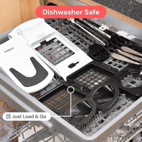 fullstar disassembled parts for easy cleaning and dishwasher convenience