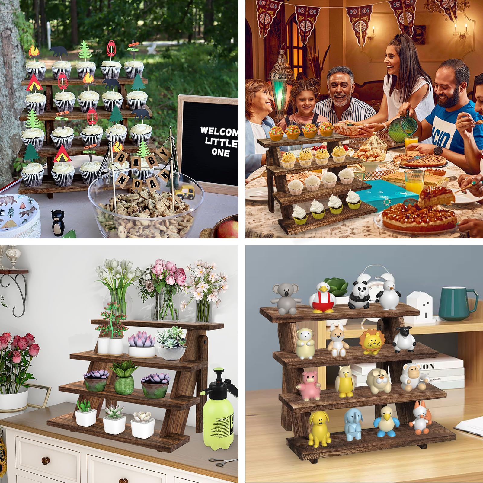 Fumingpal with cupcakes to show scale and capacity for dessert arrangements