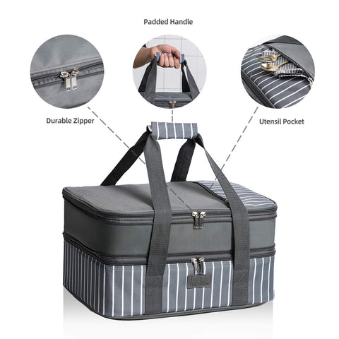 FUN ELEMENTS padded carry handle close-up showing comfortable grip for easy carrying