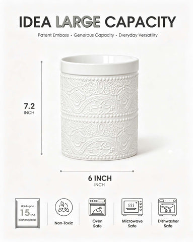 FUN ELEMENTS lace emboss close-up showing decorative texture and farmhouse charm