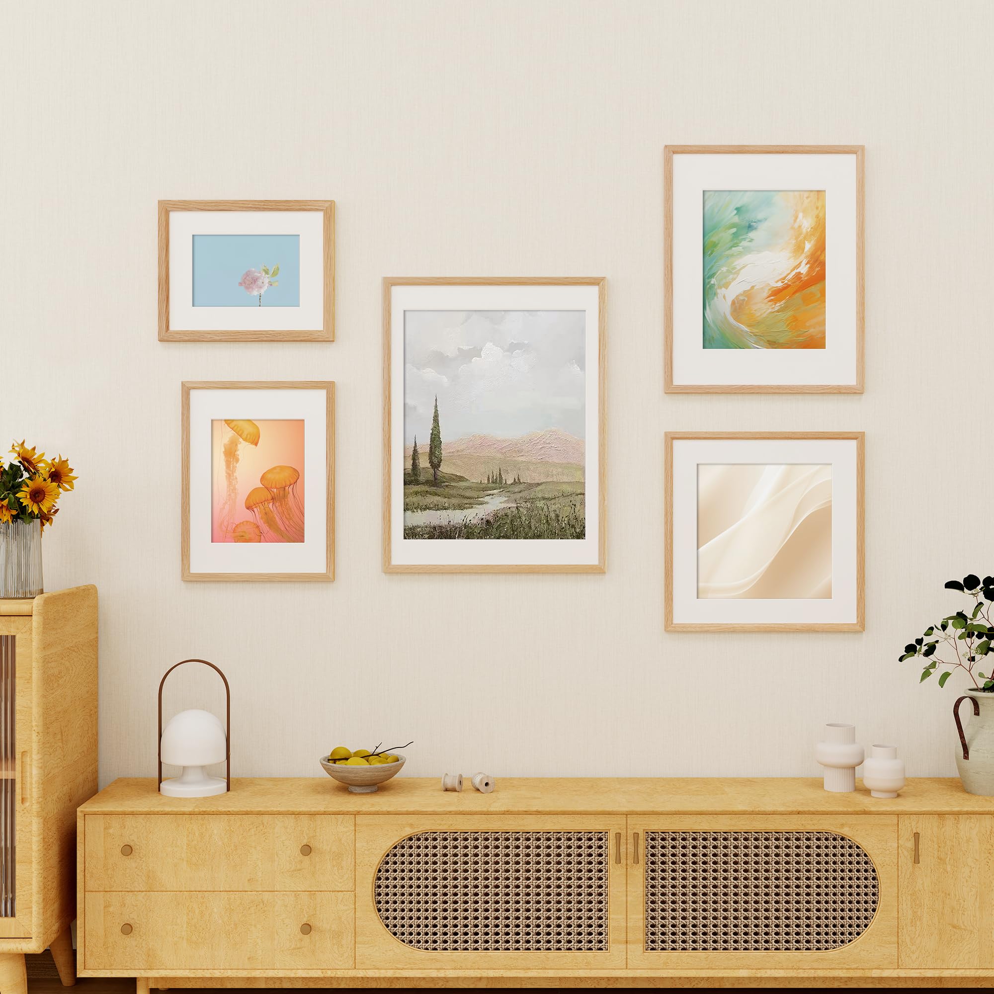 Fun Memories ivory mat close-up showing 1.2mm edge and neat bevel for gallery-style display