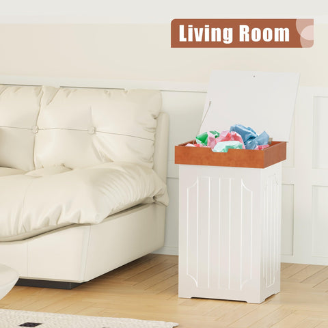 Function Home liner ring close-up keeping trash bags hidden and secure