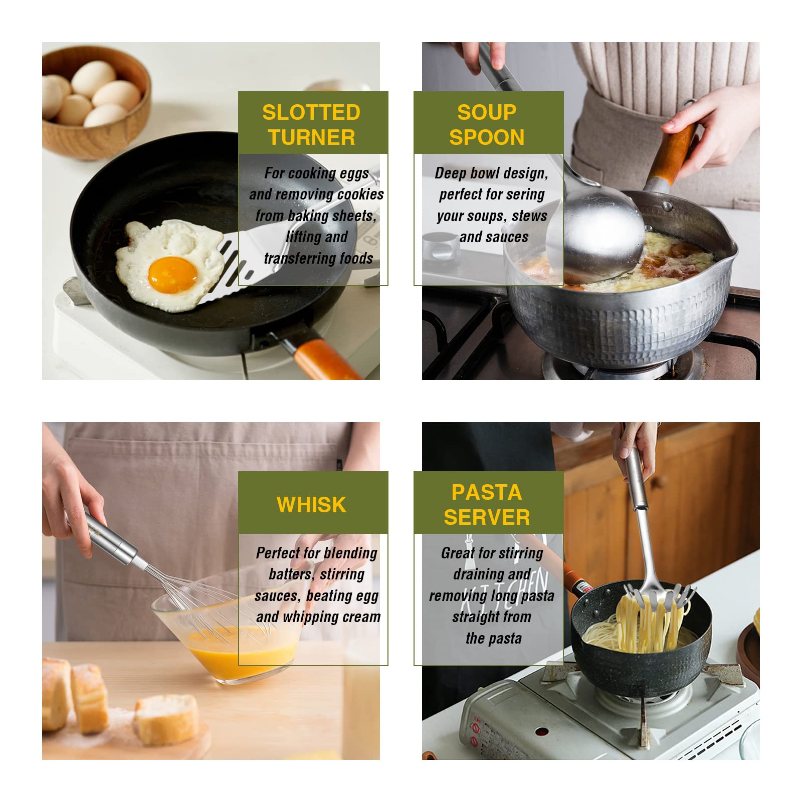 Fungun cheese grater and knife detail for efficient prep and easy cleaning