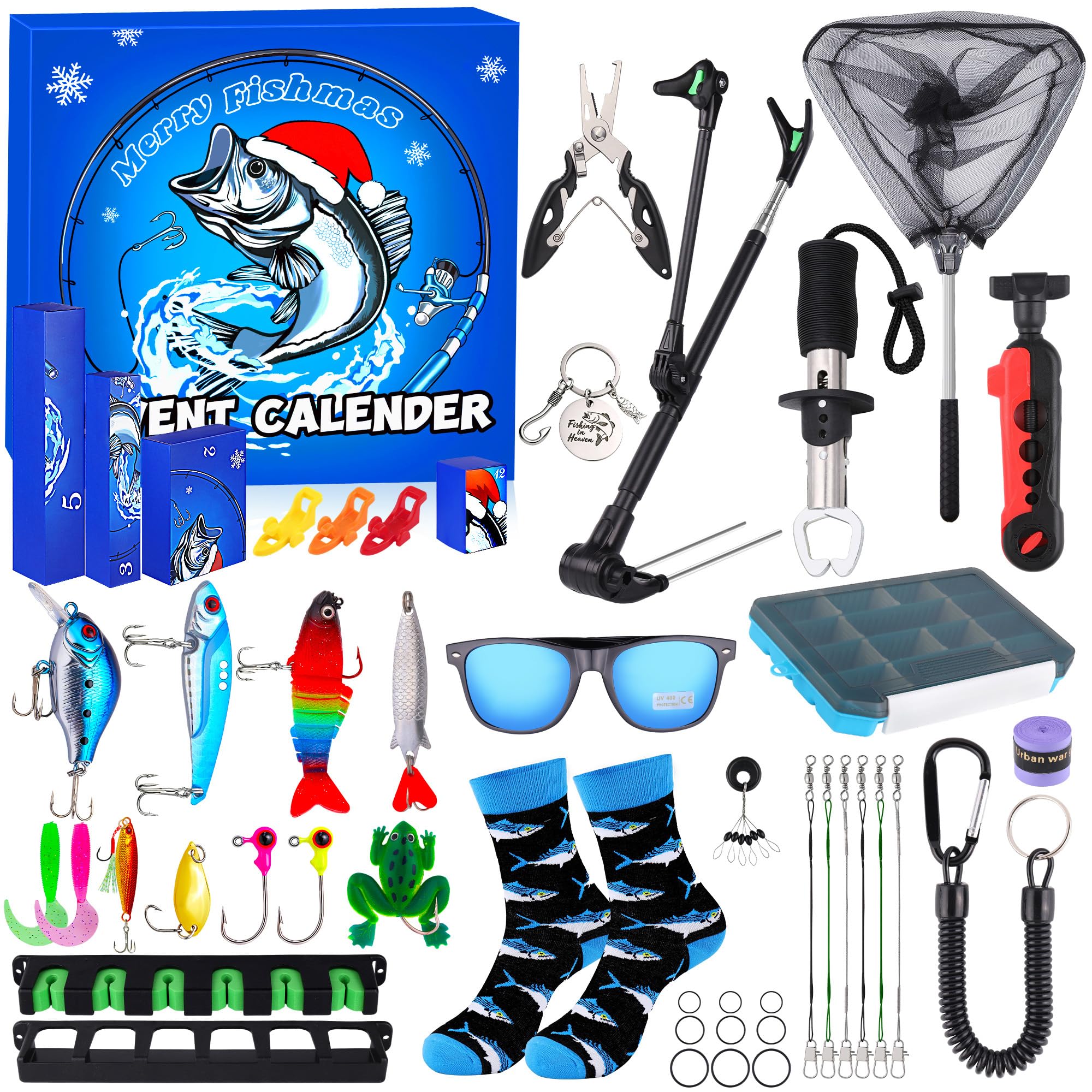 FUNID front packaging showing 24-day advent layout and gift-ready presentation