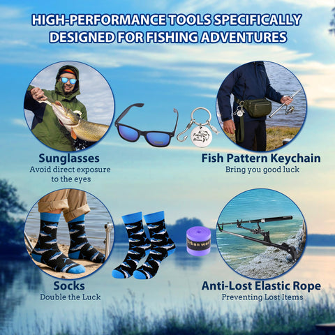 FUNID landing net and tools grouped to show durable equipment ready for catch