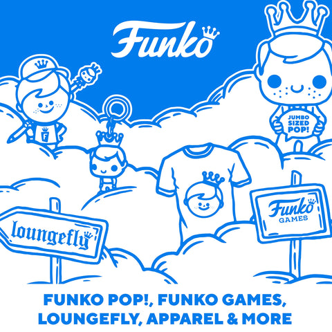 Funko box back label showing features and contents list for shopper information, brand transparency benefit