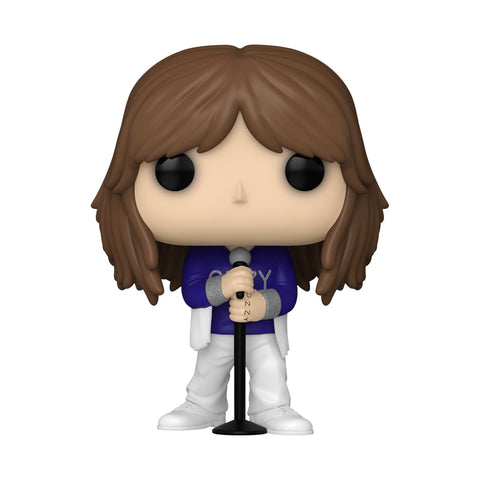Funko Ozzy Osbourne close-up glitter detail highlighting sparkle accents for visual pop