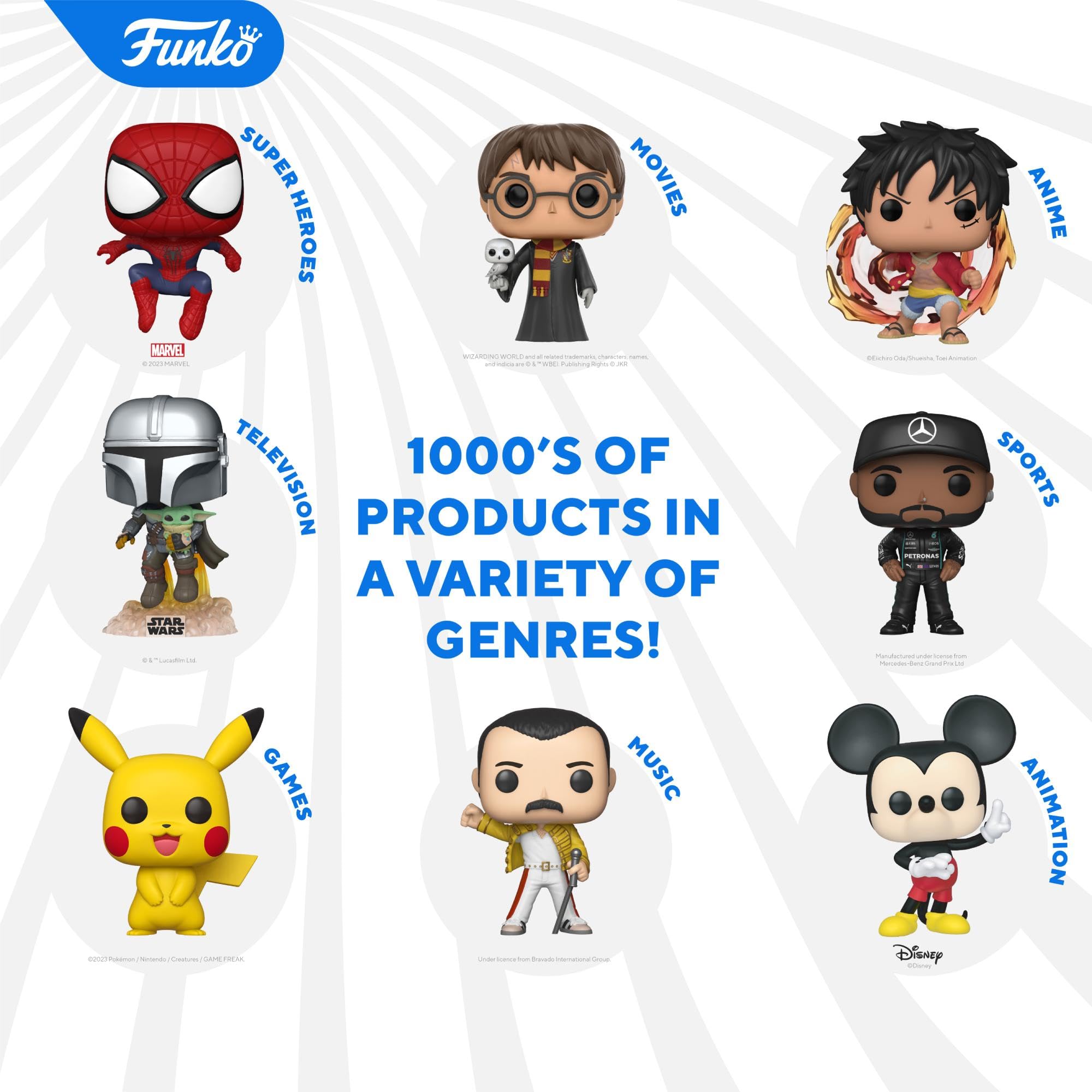 Funko Reese's on a desk among books adding playful pop-culture decor to workspace