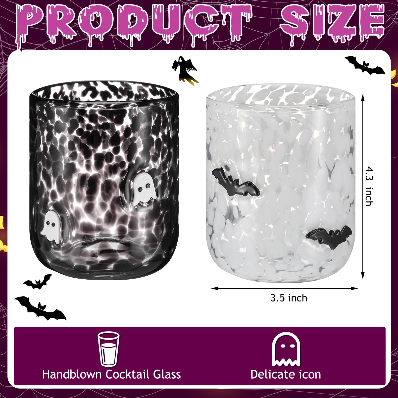 Funnymoom double-wall glass close-up highlighting insulation and elegant finish