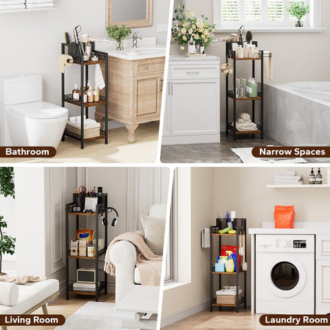 FURFUN in a styled bathroom setting showing space-saving and aesthetic appeal