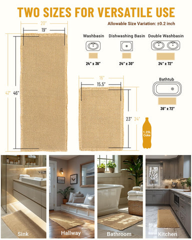 Furicher waffle texture close-up highlighting plush weave for fast absorption