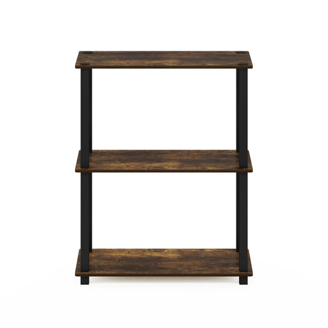 Furinno shelf next to everyday items showing scale and practical sizing benefit