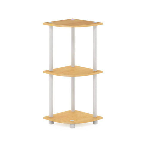 Furinno top-down view showing three-tier layout for organized display benefit
