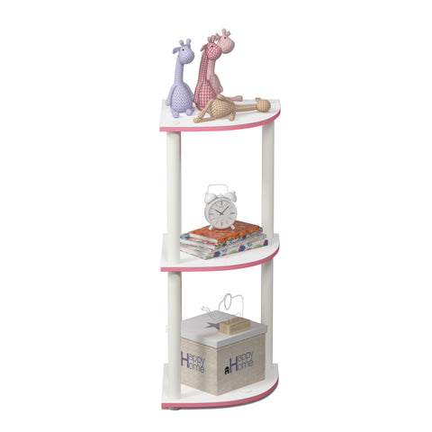 Furinno shelf styled in living room showing display and decor benefit