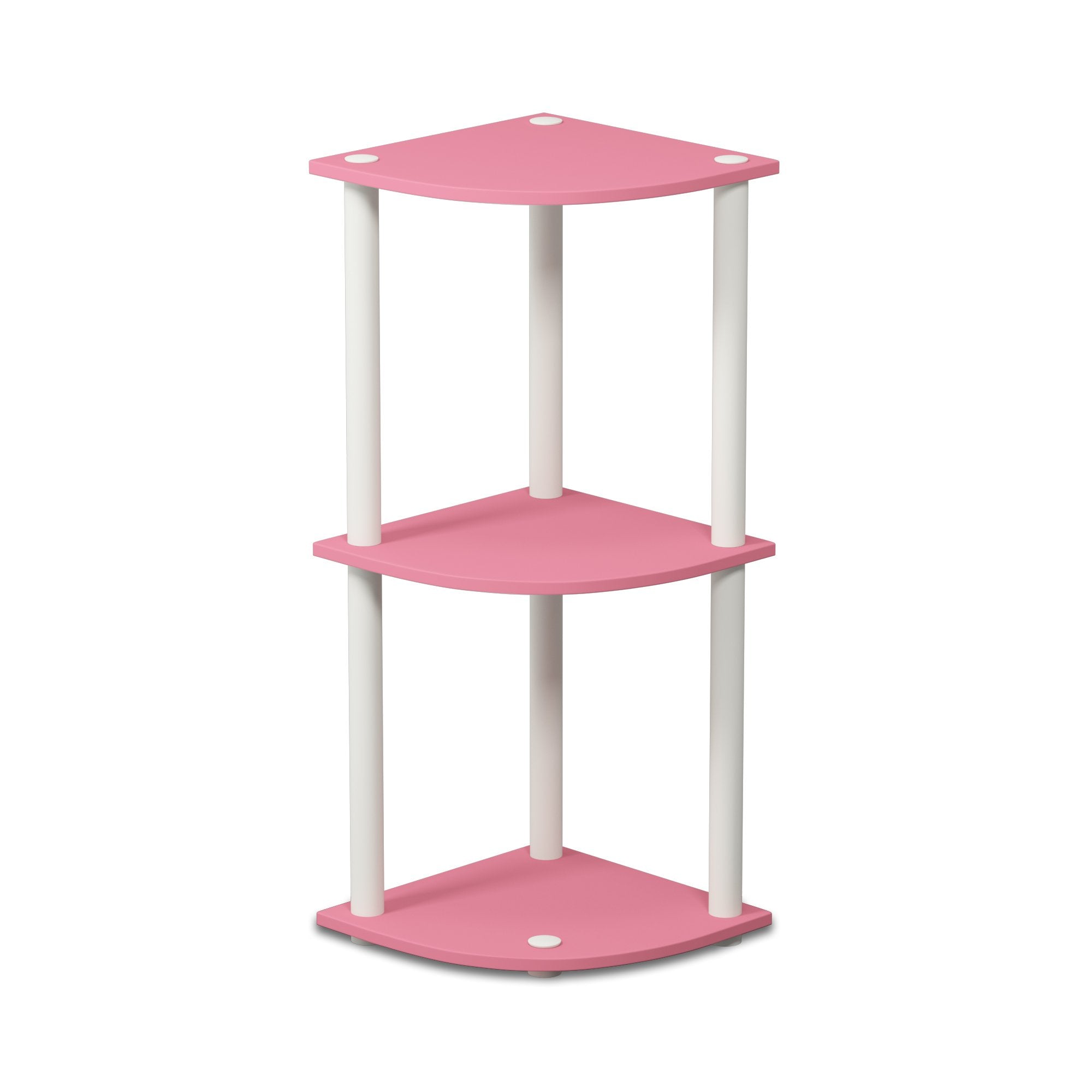 Furinno shelf next to common items showing size and scale benefit
