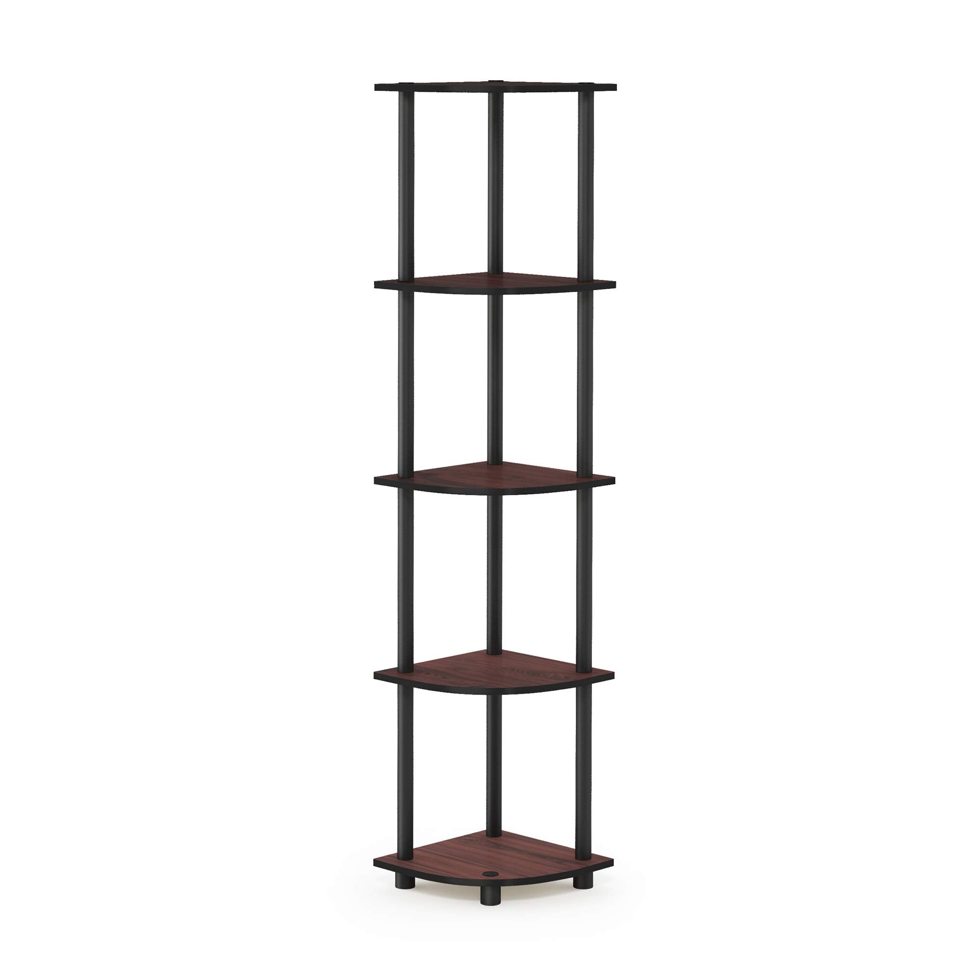 Furinno shelf used in bathroom organizing toiletries for compact storage