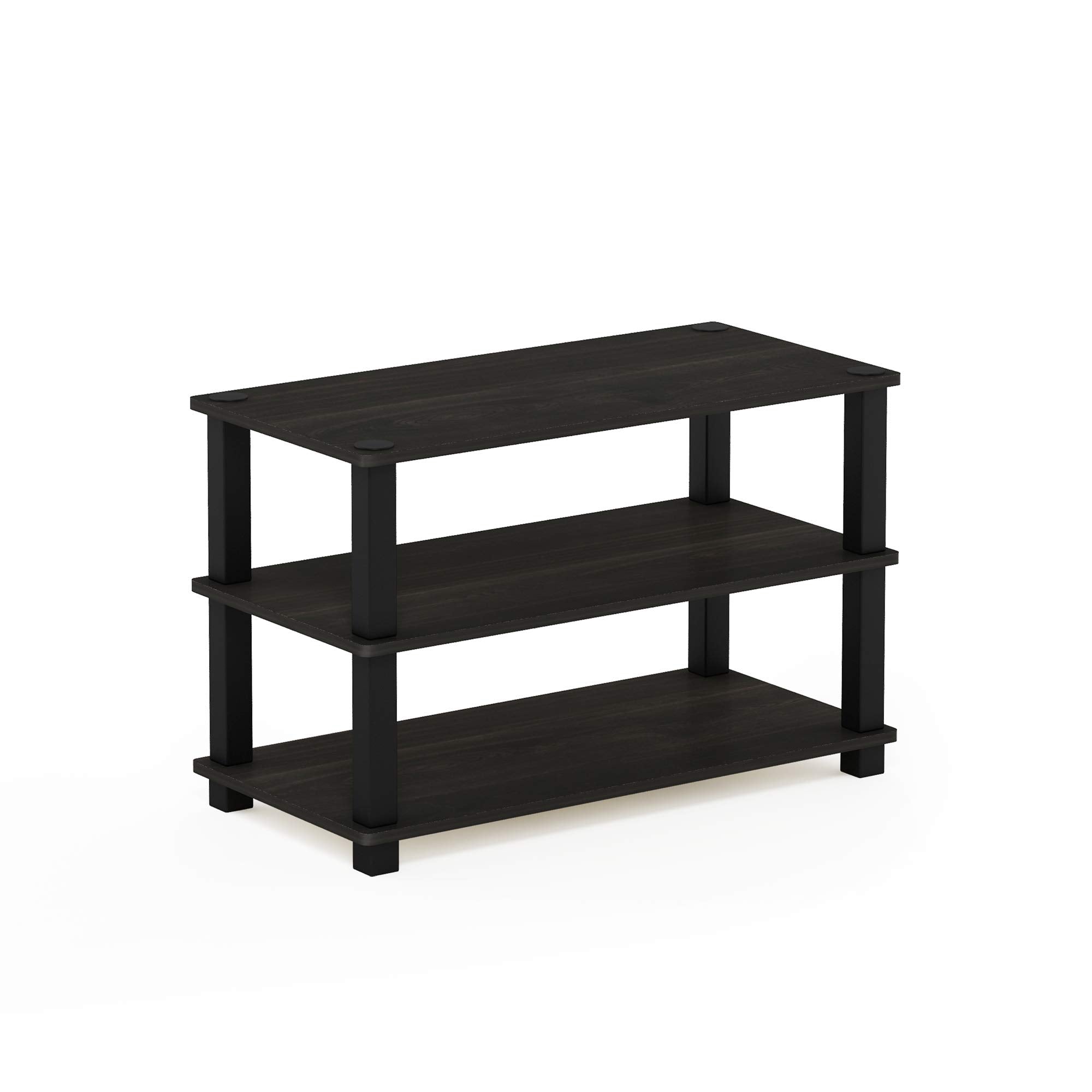 Furinno shoe rack placed in an entryway illustrating space-saving benefit