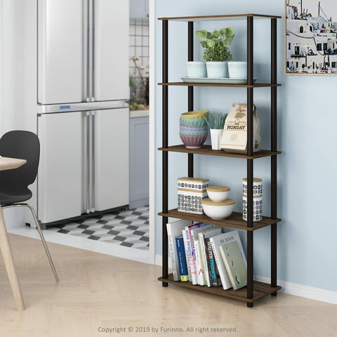 Furinno corner view demonstrating space-saving placement and accessibility