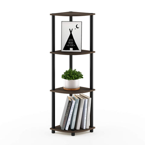 Furinno next to chair to show scale and how it fits in small rooms benefit