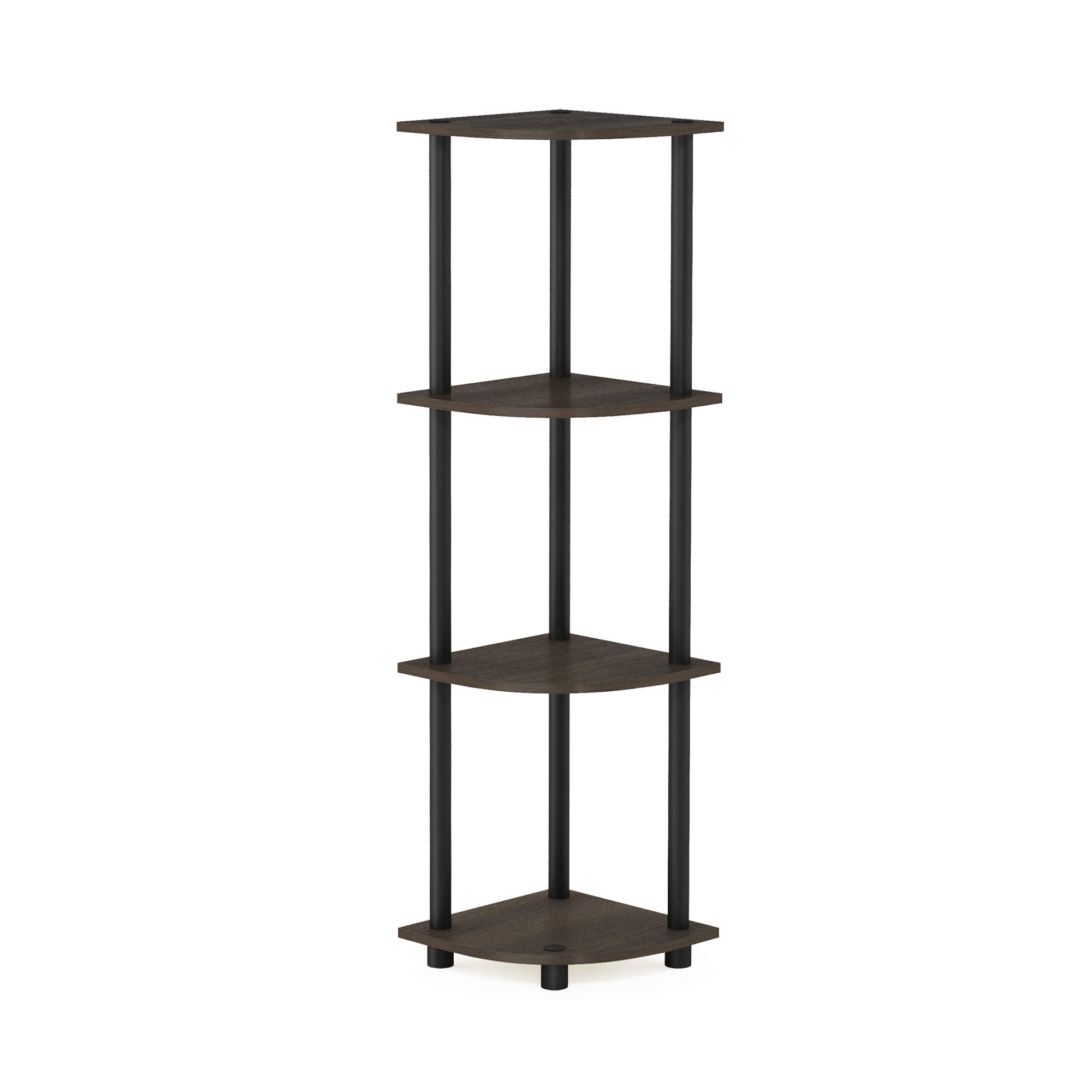 Furinno top tier close-up showing open shelf surface and quick-access benefit