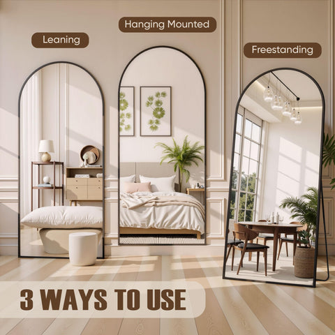 Furnbar mirror in a retail boutique display illustrating styling and merchandising appeal