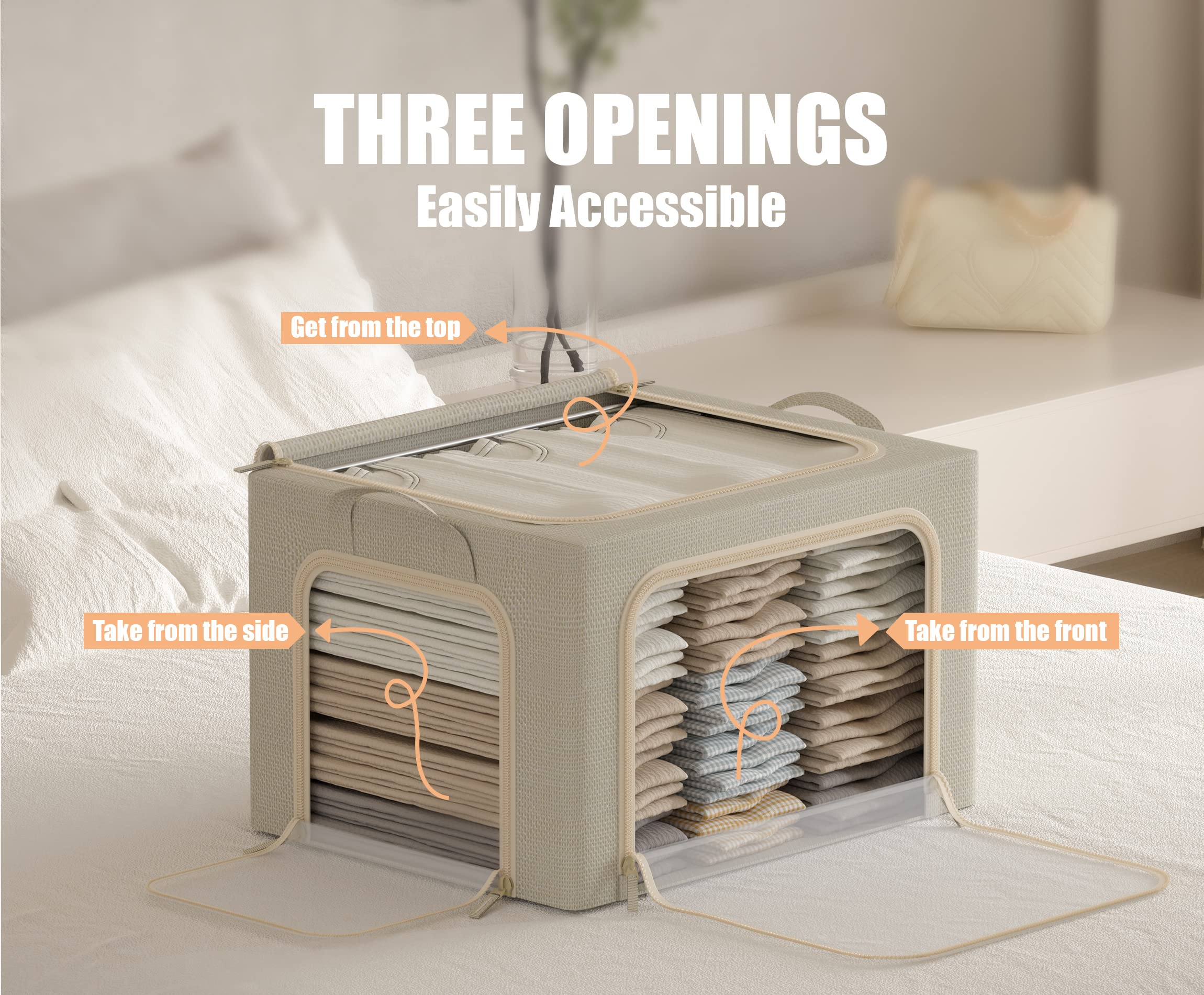 Furnhome clear window and label pocket displaying visibility and fast identification benefit