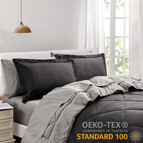 Furnishh close-up of brushed microfiber texture for soft feel and everyday comfort
