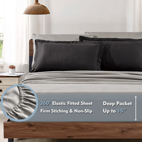 Furnishh vacuum-packed bedding bag for compact shipping and convenient storage