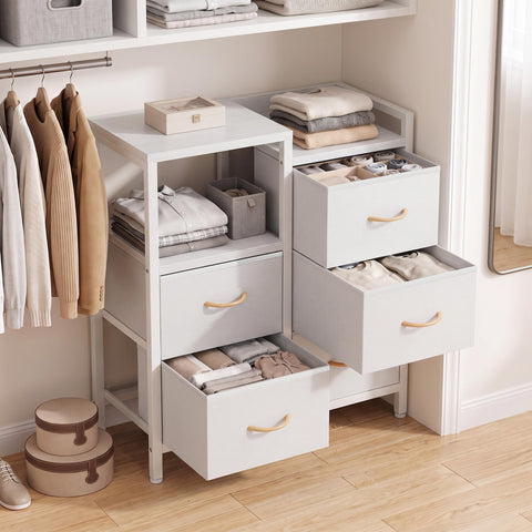 Furnulem dresser side frame profile showing steel construction for added stability and support