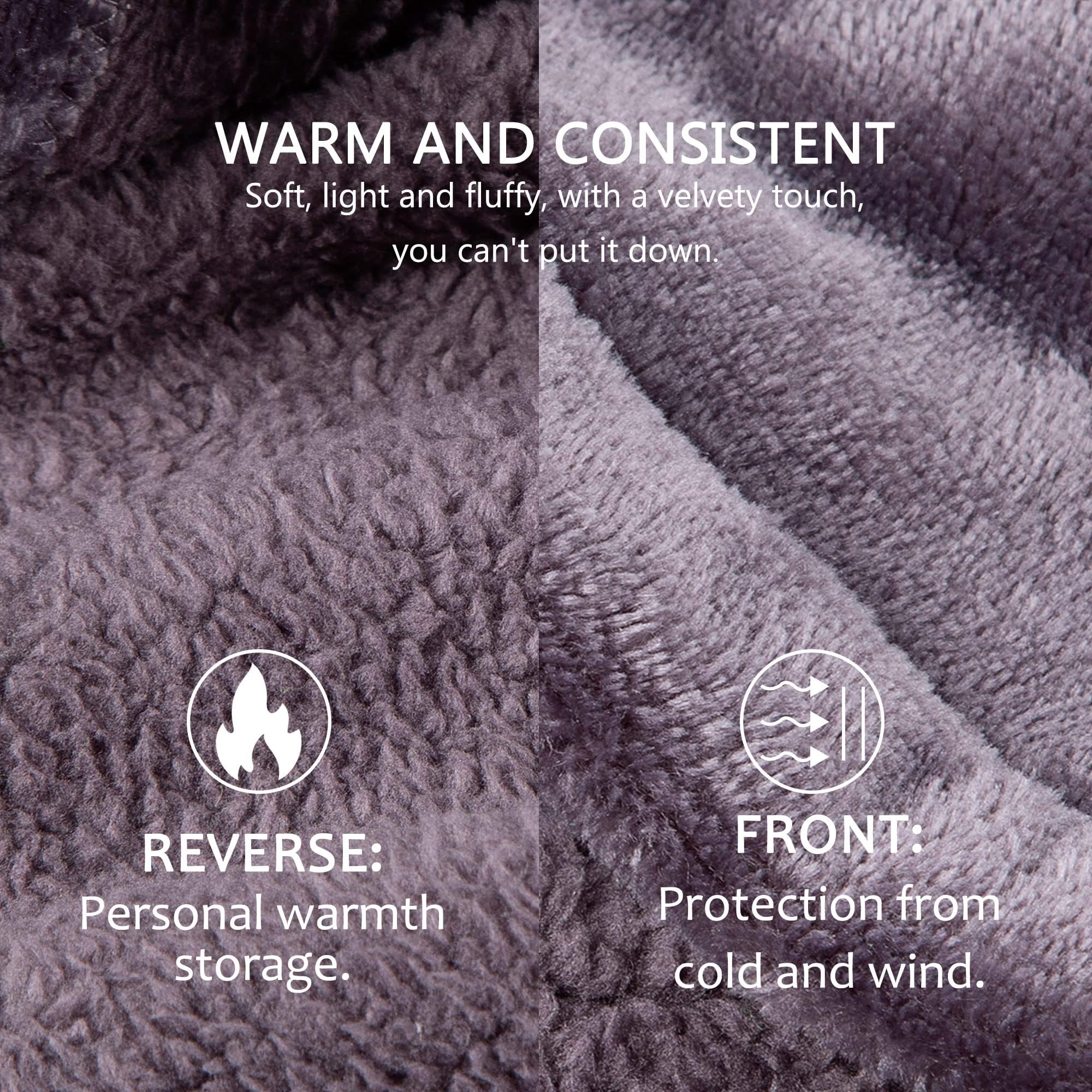 FUSSEDA Sherpa lining close-up highlighting plush texture and superior insulation