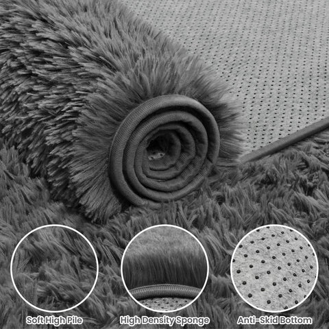 Fuzziness in kids' play area offering a comfortable, safe surface for play