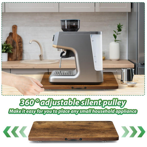 Fxacyem handle detail for easy grip and precise appliance maneuvering on counters