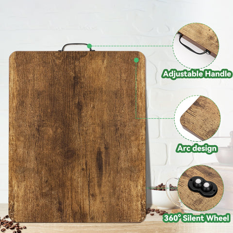 Fxacyem textured top surface detail providing secure appliance placement and anti-slip benefit