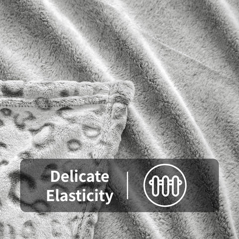FY FIBER HOUSE pattern detail showing grey leopard gradient and style
