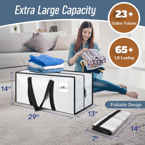 fygrip filled with bedding demonstrating large capacity and easy packing benefit