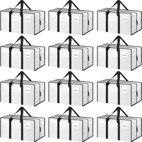 FYGRIP front view showing large white moving bag and size