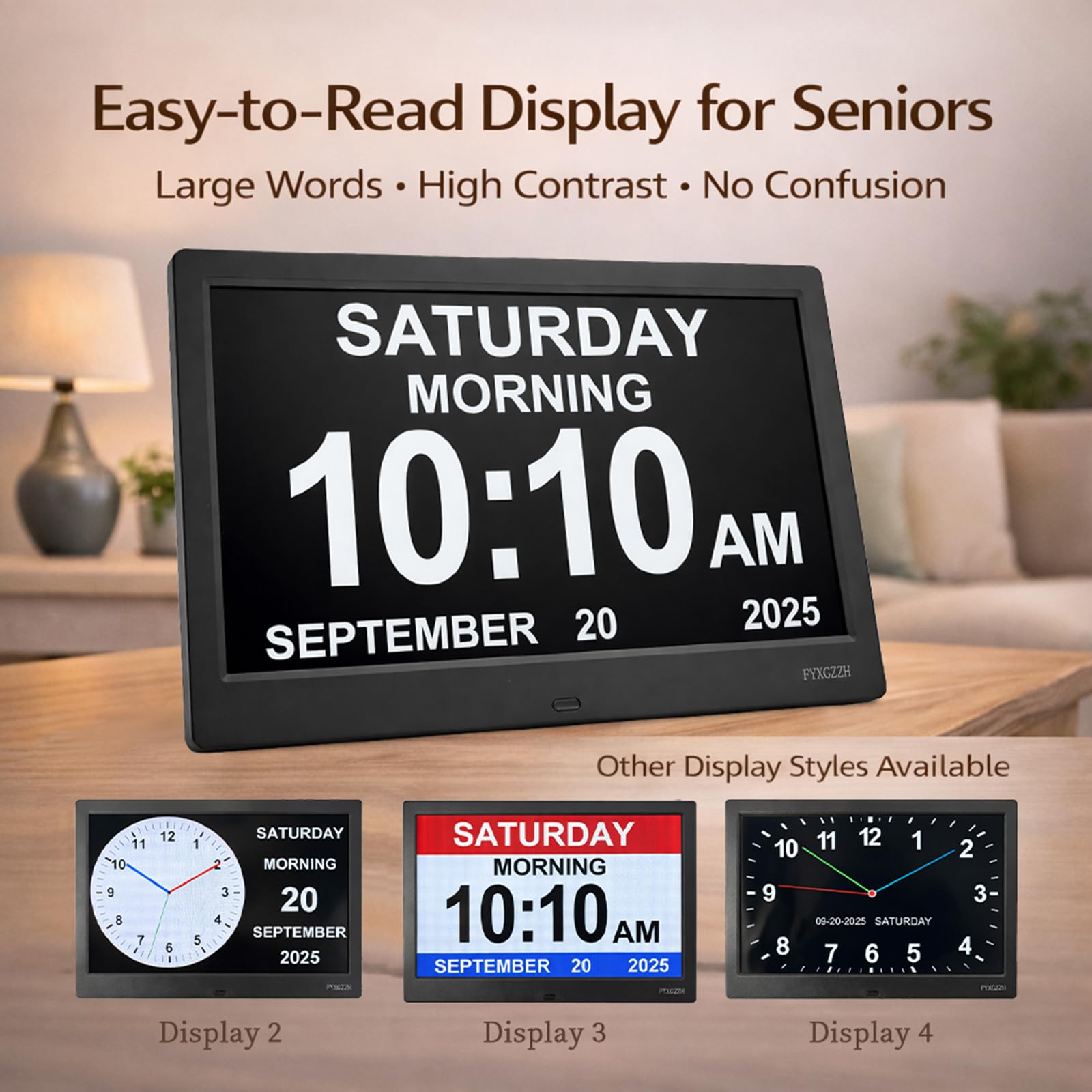 FYXGZZH close-up of HD screen fonts and colors, enhances clarity