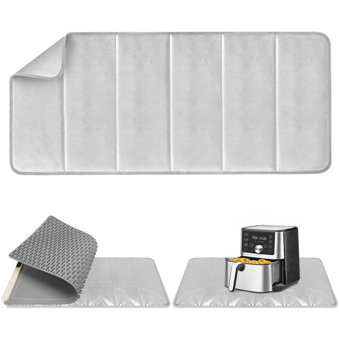 FYY front view of heat resistant mat showing full coverage and protection