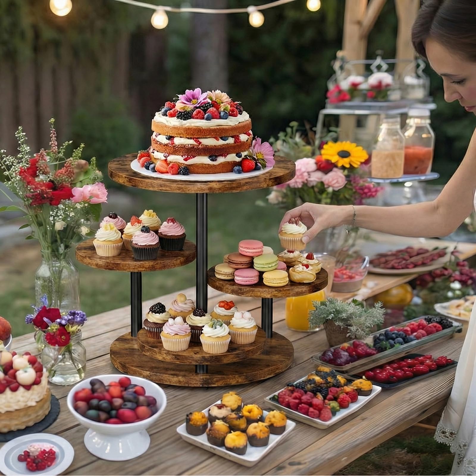 FZGhome wedding dessert table setup showing stylish event display benefit