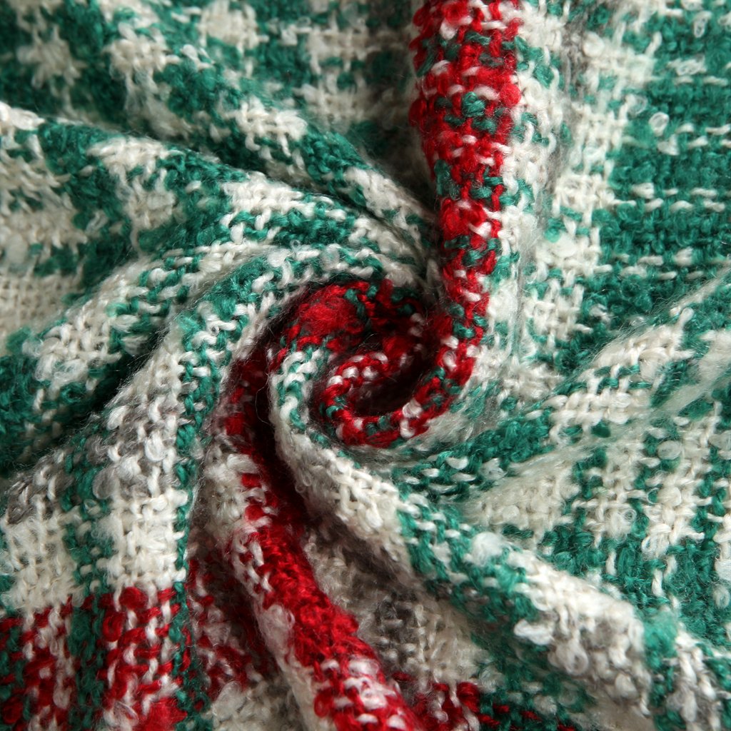 G Lake close-up of fringed edge emphasizing decorative finish and charm