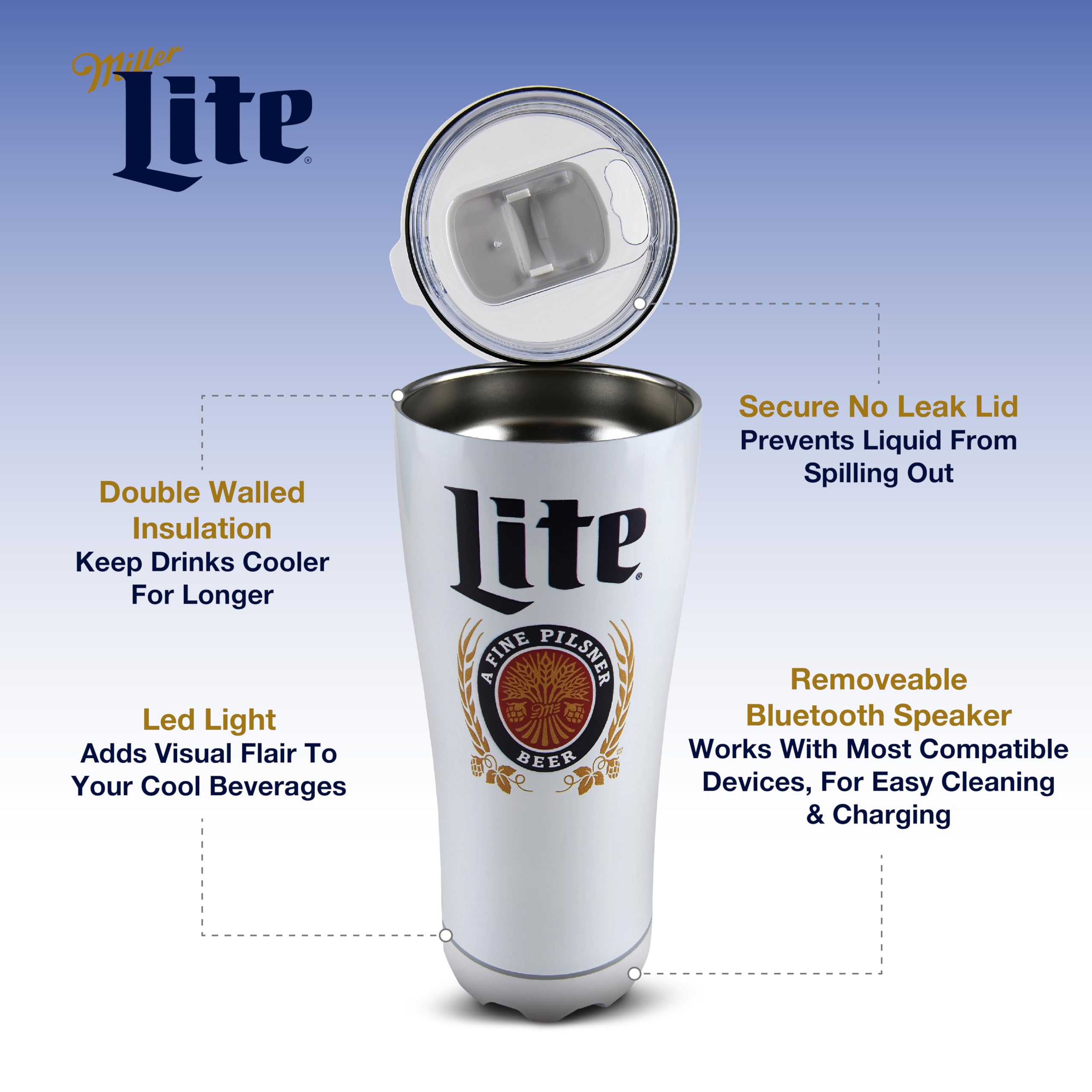 Gabba Goods tumbler in hand to show 16oz scale and comfortable grip for portability
