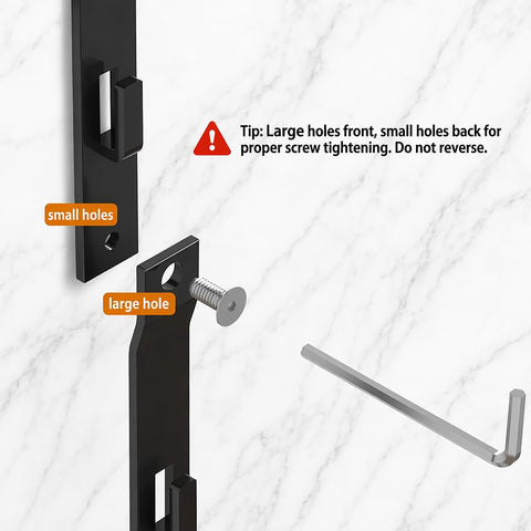 Gabeeriso side hooks and holders hold razors and loofahs neatly