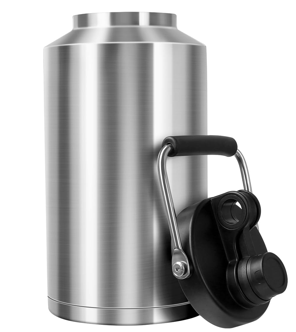 GAGANIU front view showing full gallon bottle and durable exterior benefit
