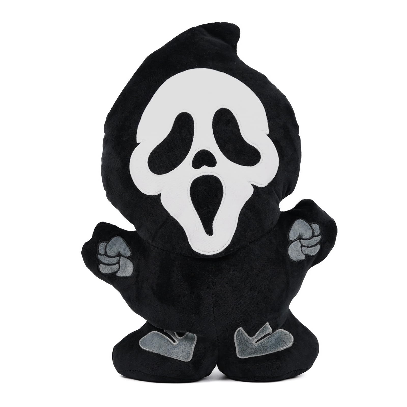 GAGEC ghost pillow front view showing playful face and soft look for seasonal decor