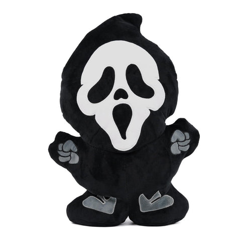 GAGEC ghost pillow front view showing playful face and soft look for seasonal decor