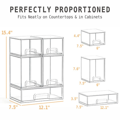 Gajiuhon close-up of top drawers demonstrating effortless opening and visibility