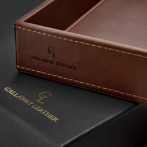 GALLAWAY LEATHER close-up leather texture highlighting durable finish