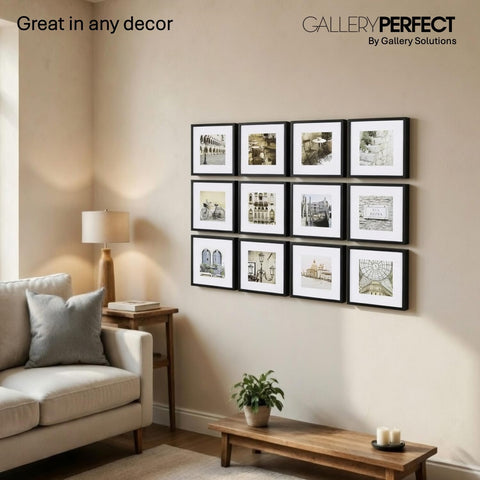 Gallery Perfect close-up of frame corner joint demonstrating sturdy finish